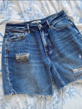 PacSun Distressed Mom Jean Shorts • Size 26